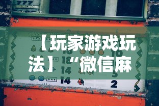 【玩家游戏玩法】“微信麻将怎么开挂是真的吗”详细辅助教程分享